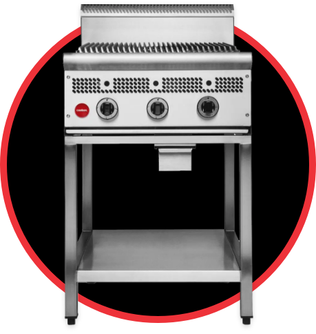 Commercial char grills